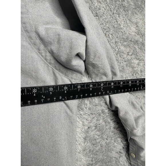 Ralph Lauren The Iconic Button Down Pin Point Oxford in Yellow Size 16 (33) - Picture 7 of 8